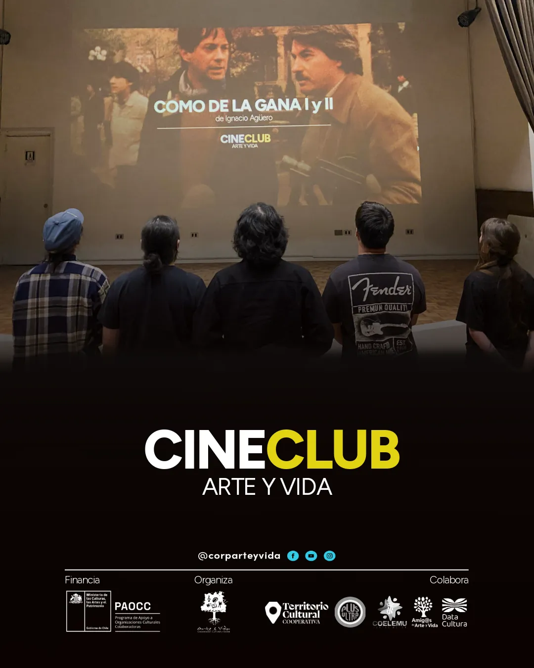 Cineclub Arte y Vida - registro 1