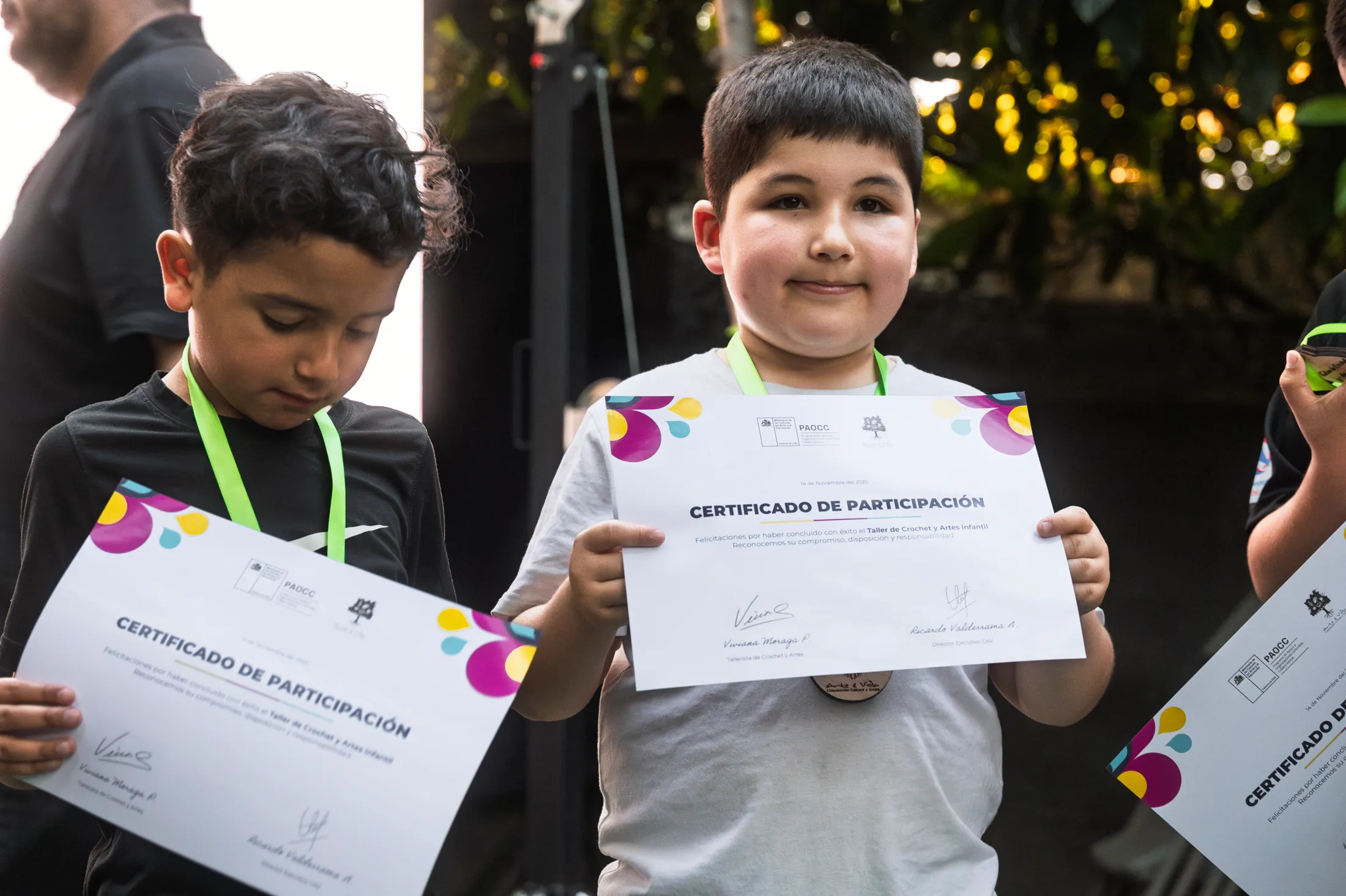 Expo Arte y Vida - muestra de talleres a fin de año - registro 2