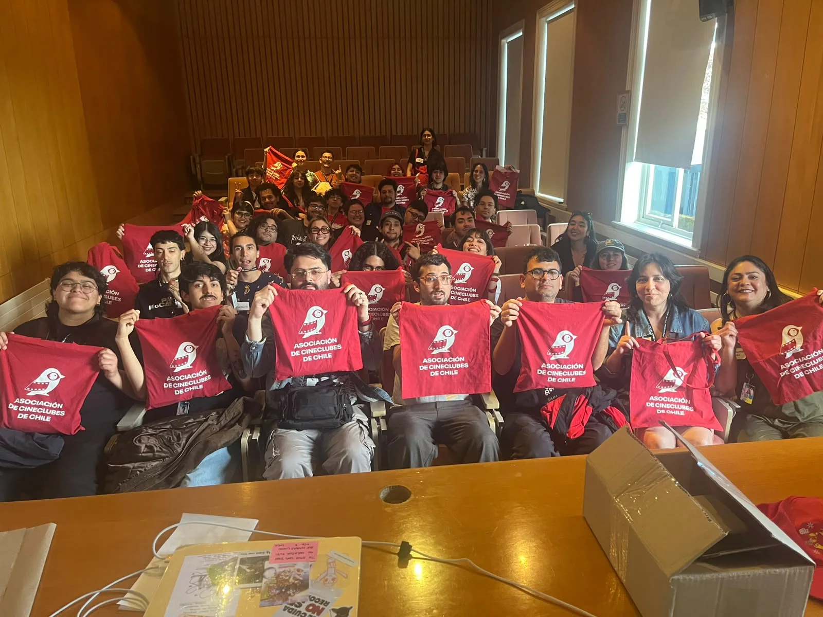 Participantes de la XI Convención de Cine Clubes de Chile
